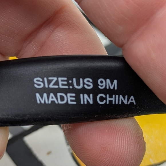 Kate Spade Black White Striped Lemon Thong Wedge Flip Flop 9 - Picture 9 of 9